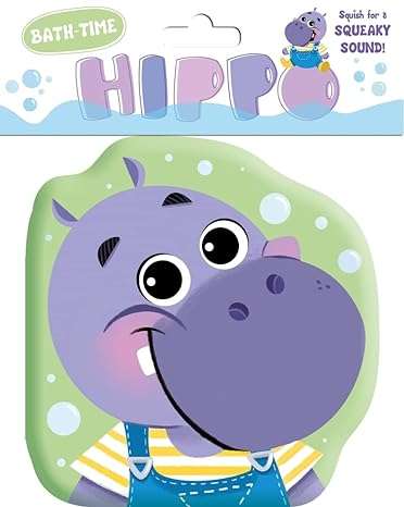 Bath Time Hippo Bath Book