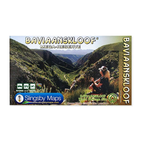 Baviaanskloof Mega-Reserve Map 5th Edition