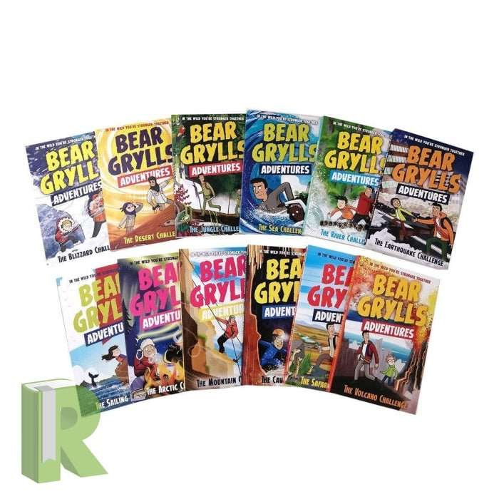 Bear Grylls Adventures Collection 12 Book Pack