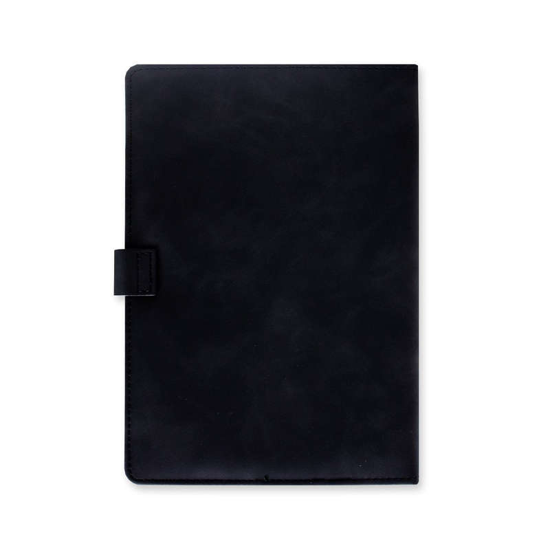 Black Padded A5 Notebook