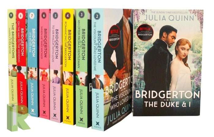 Bridgerton Family Book Series 1-9 Collection Pack