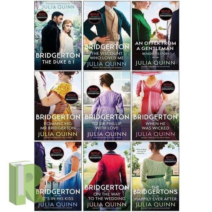 Bridgerton Family Book Series 1-9 Collection Pack