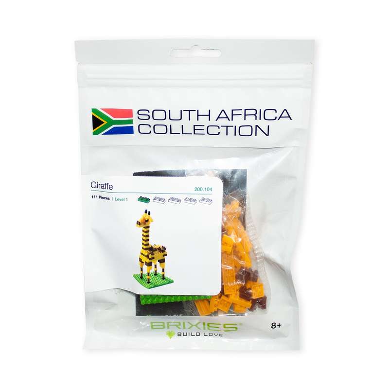 Brixies Construction Set - Giraffe