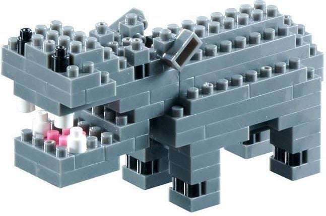 Brixies Construction Set - Hippo