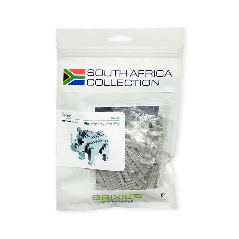 Brixies Construction Set - Rhino