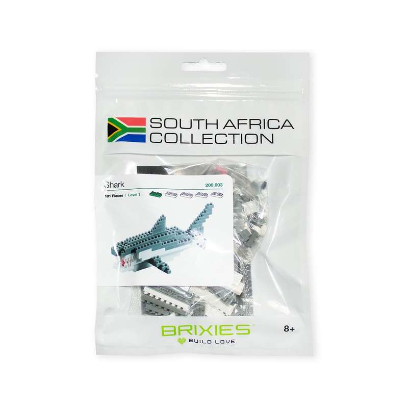 Brixies Construction Set - Shark