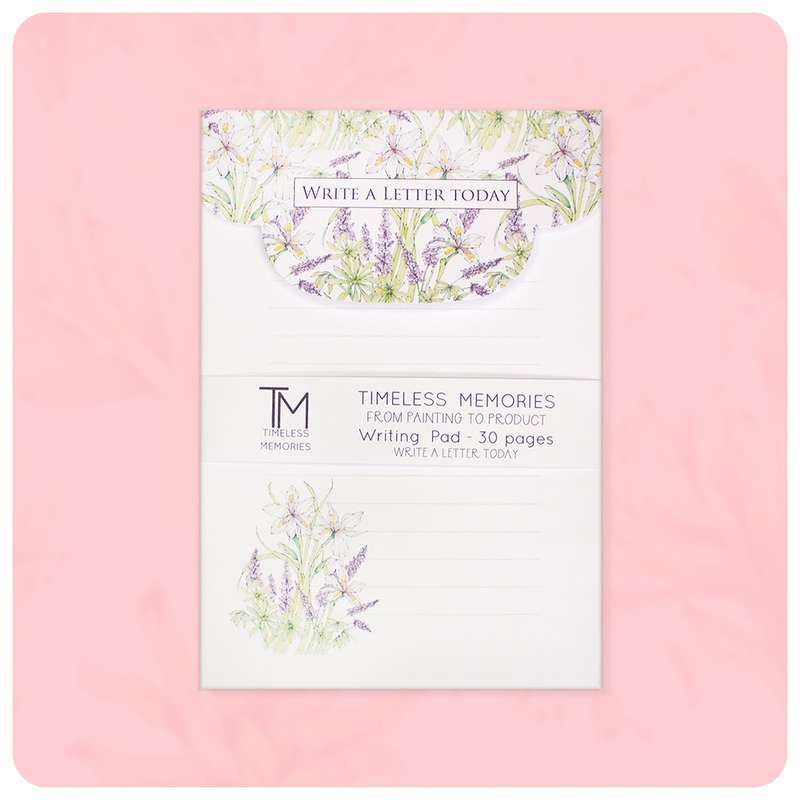 Cape Iris Writing Pad