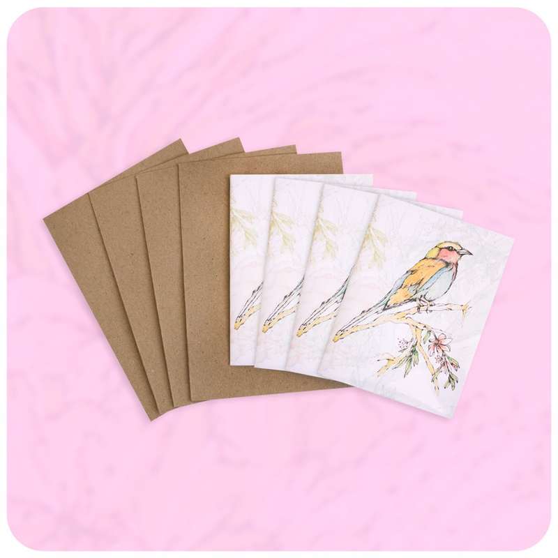 African Roller Card and Envelope Maxi Pack