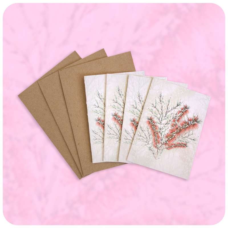 Bottle Brush Card & Envelope Maxi Pack