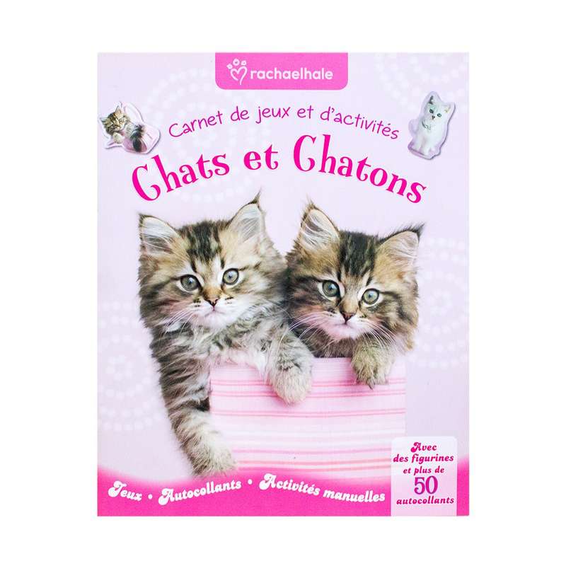 Carnet De Jeux Et D'Activities Chats Et Chatons (French)