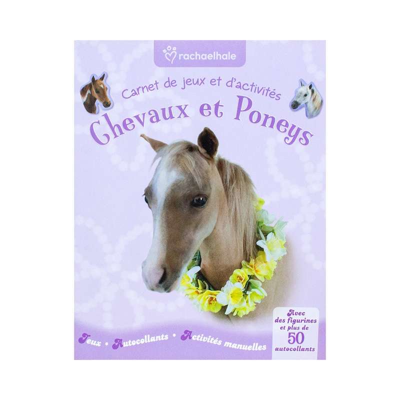 Carnet De Jeux Et D'Activities Chevaux Et Poneys (French)