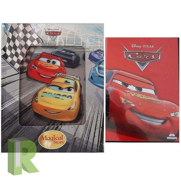Cars 3 Book And DVD Pack (Lenticular Cover)