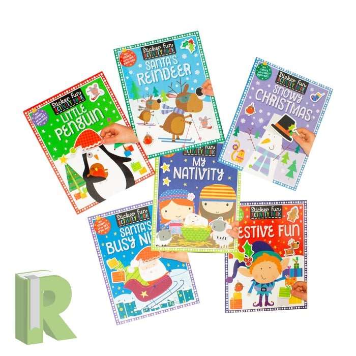 Christmas Sticker Fun Activity Collection