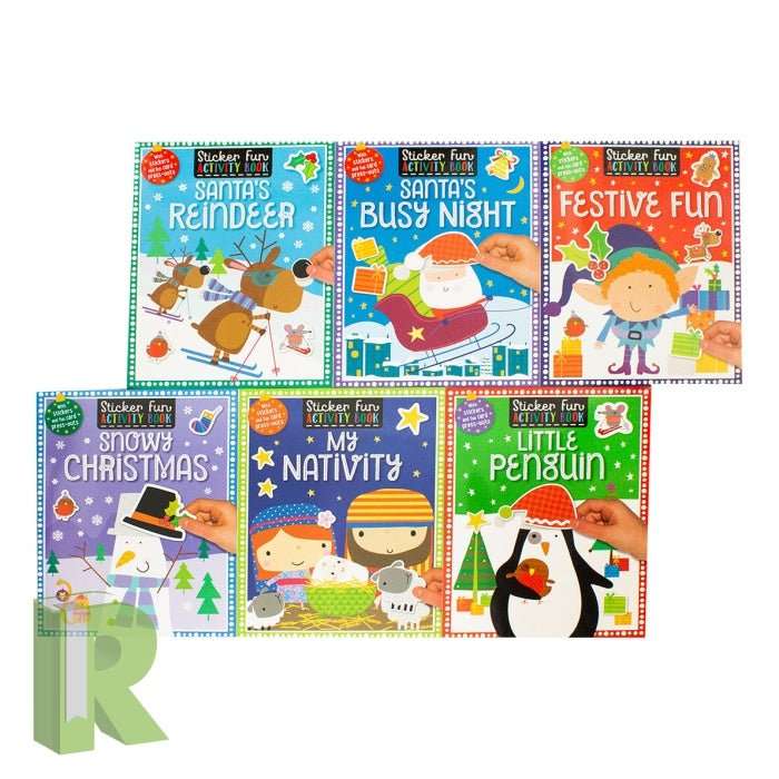 Christmas Sticker Fun Activity Collection