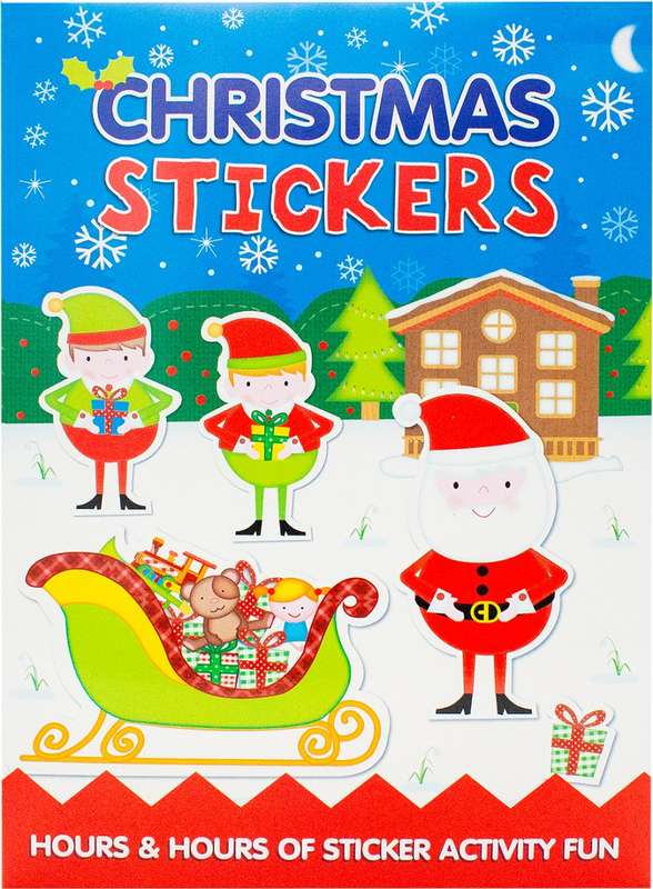 Christmas Stickers- Red