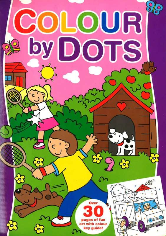 Purple Colour by Dots