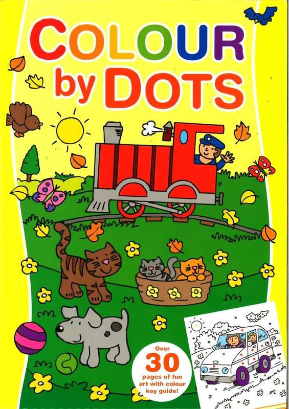 Yellow Colour by Dots