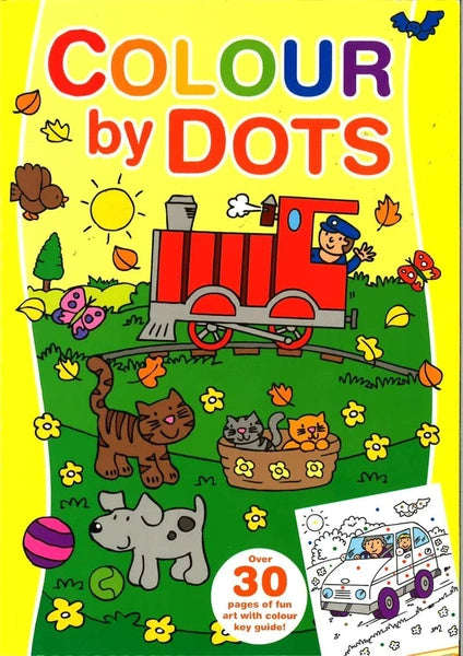 Yellow Colour by Dots
