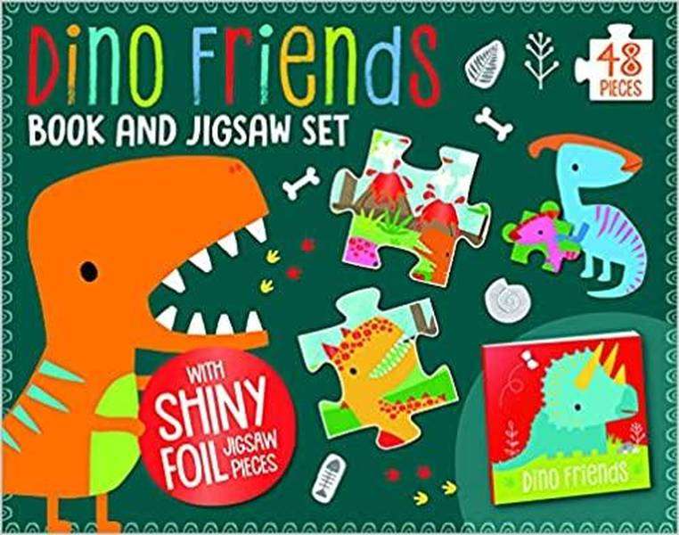 Dino Friends Book And Jigsaw