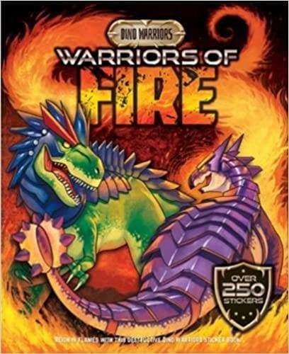 Dino Warriors Of Fire Sticker And Activity