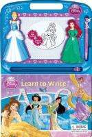 Disney Princess - Learn To Write Abc Book And Magnet Drawing Kit