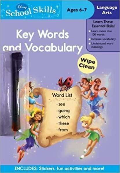 Disney  Skills - Fairies - Sight Words And Vocabulary