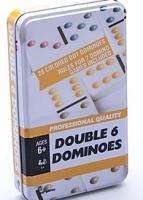 Double 6 Dominoes Tin