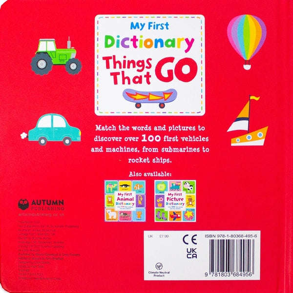 First Dictionary - Things That Go