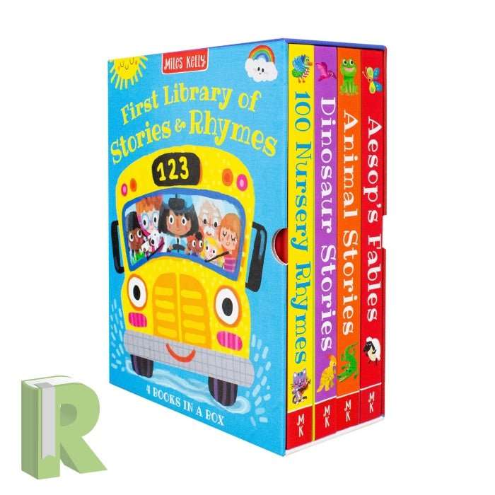 First Library Of Stories And Rhymes 4 Book Box Set