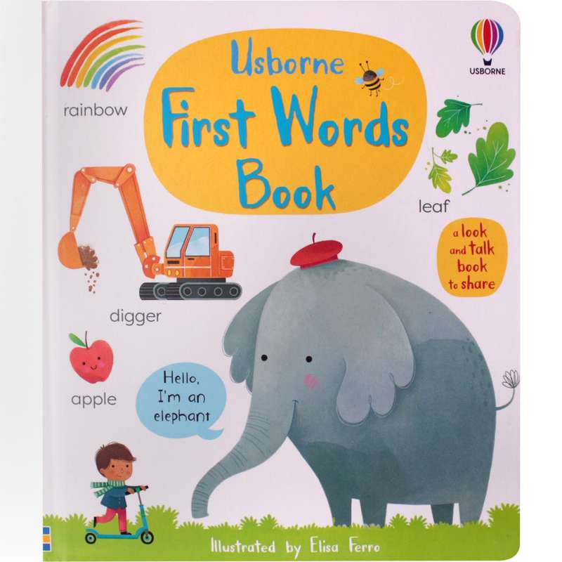 First Words Book Board Book
