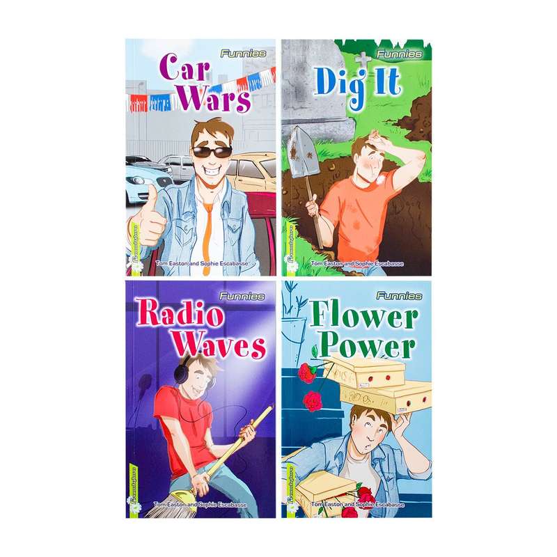 Freestylers Funnies 4 Book Bundle