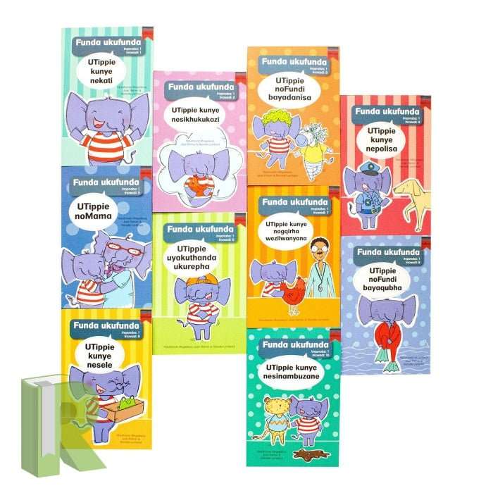 Funda Ukufunda  no Tippie-  Inqanaba, 1 no 2 - 20 Book Box-Set (IsiXhosa)