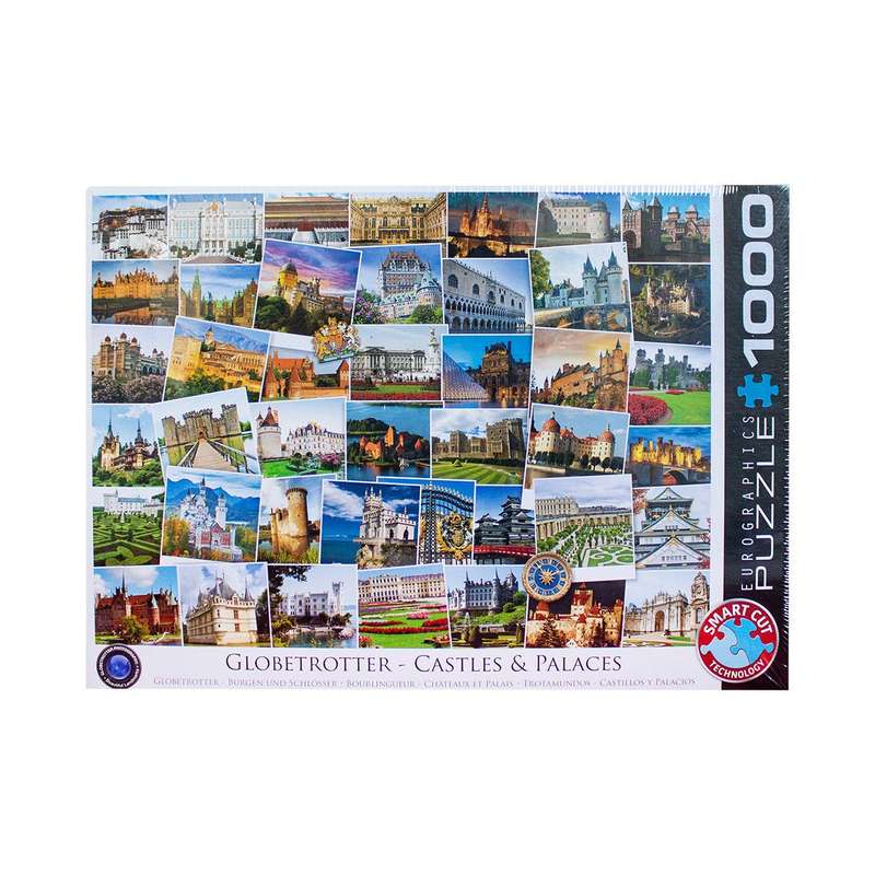 Globetrotter Castles And Palaces 1000 Piece Puzzle