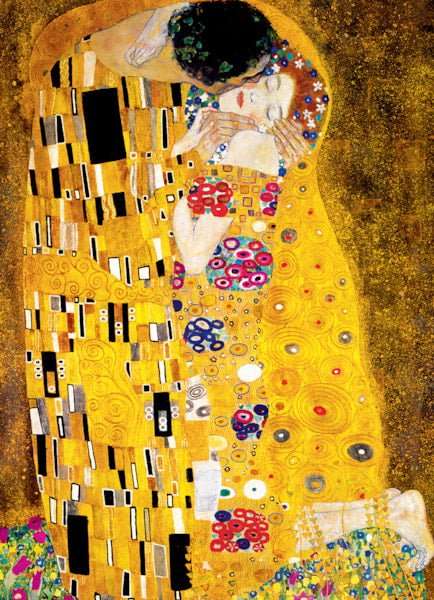 Gustav Klimt Kiss 1000 Piece Puzzle