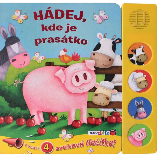 Hádej, kde je prasátko (Sound Book)