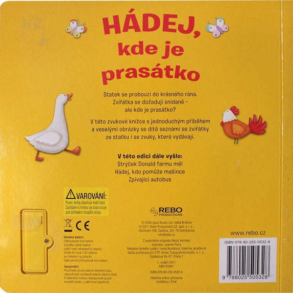 Hádej, kde je prasátko (Sound Book)