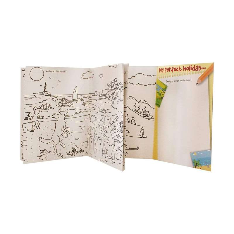 Have Fun - Beach Colouring Card