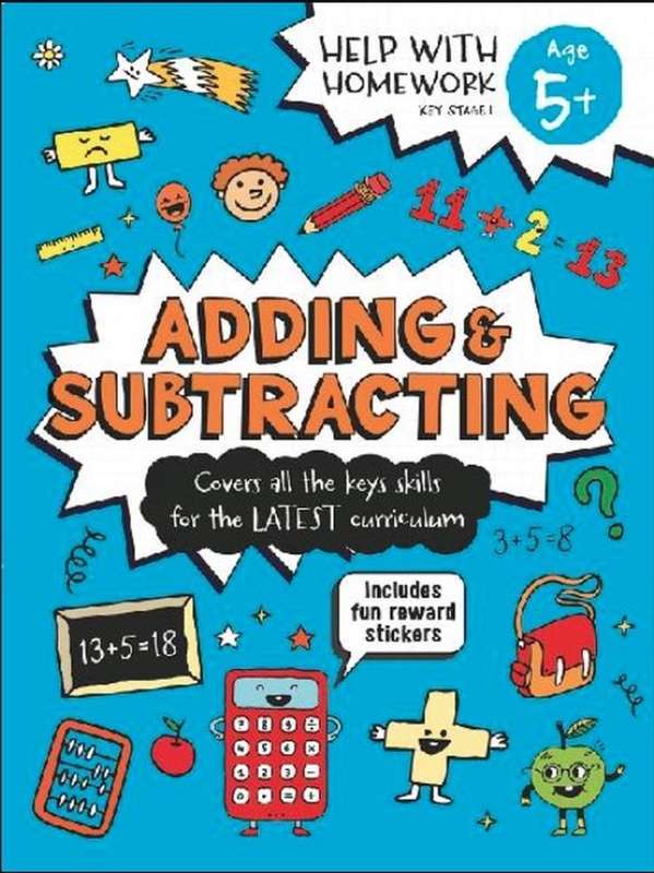 Help With Homework Adding & Subtracting Key Stage 1 Age 5+
