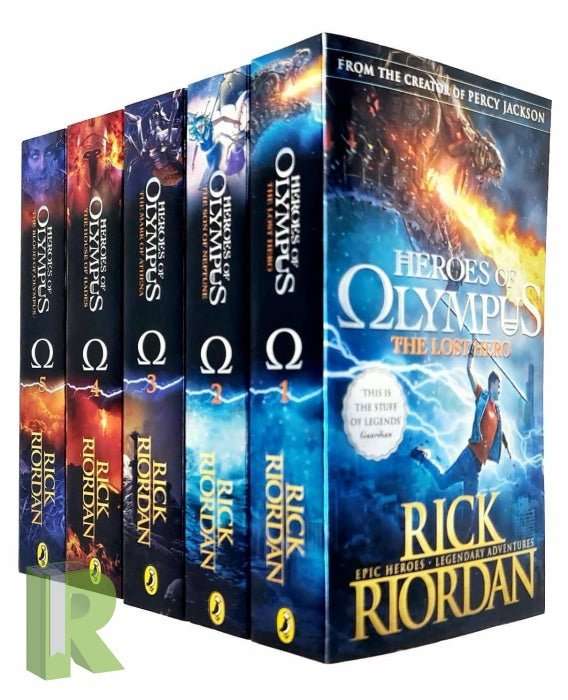Heroes Of Olympus 5 Book Pack