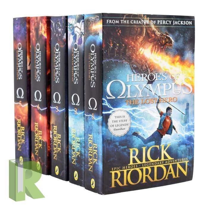 Heroes Of Olympus 5 Book Pack