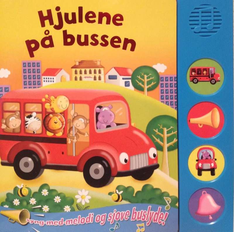 Hjulene pÃƒ¥ bussen Sound Book