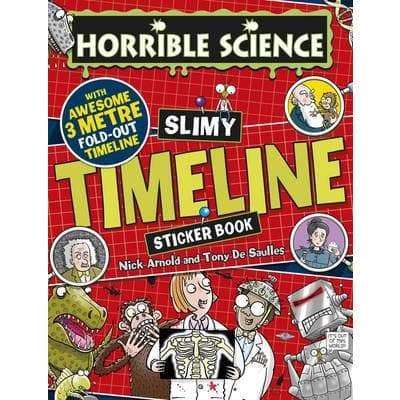 Horrible Science - Slimy Timeline Sticker Book