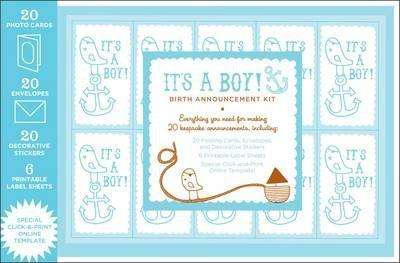 It's A Boy! Announcement Kit
