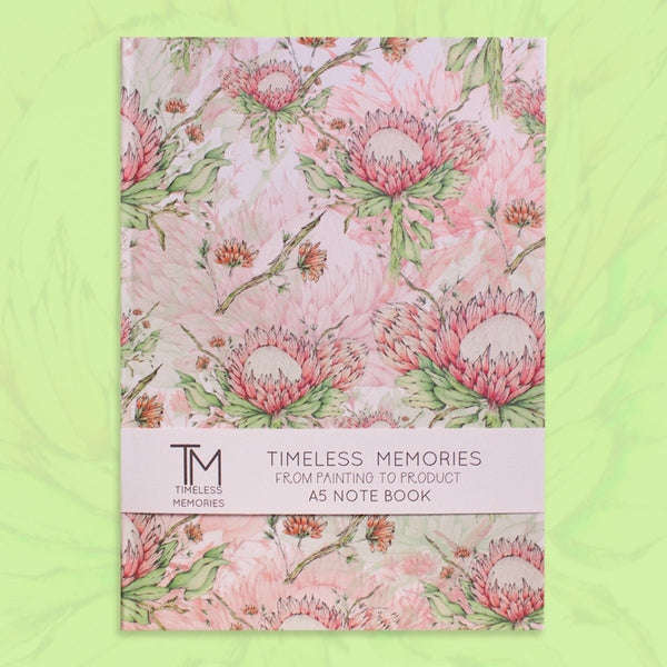 King Protea Notebook Journal - A5
