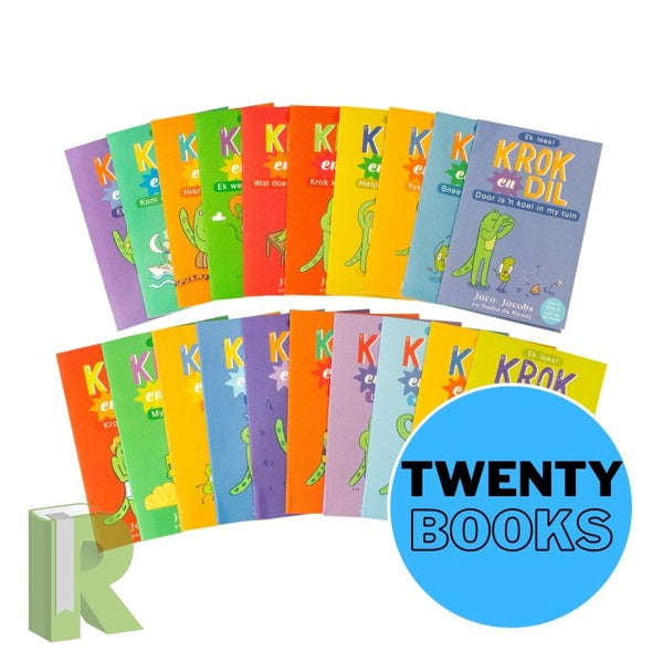 Krok En Dil Lees Reeks Vlak 1-2 20 Book Pack