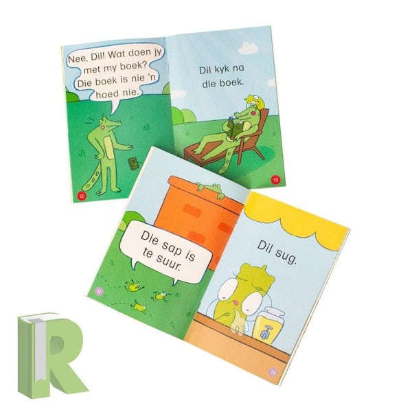 Krok En Dil Lees Reeks Vlak 1-2 20 Book Pack