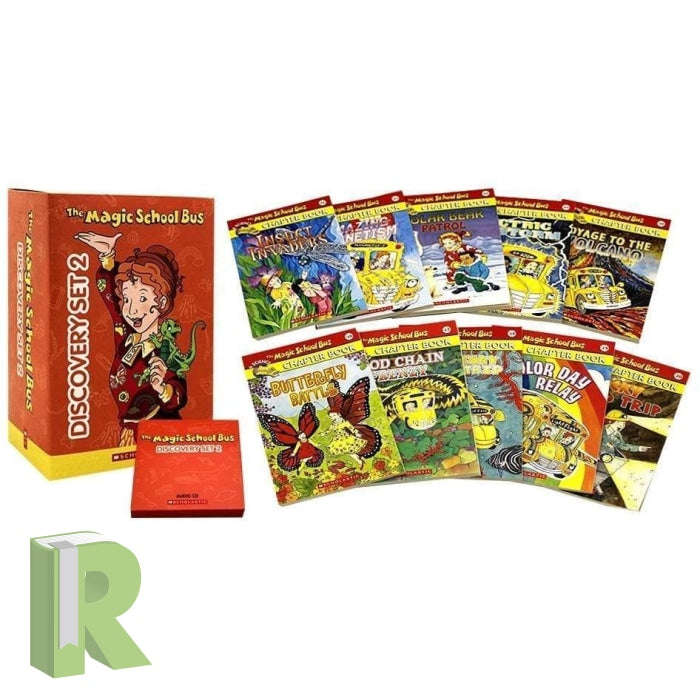 Magic School Bus Discovery Set 2: (Books And Cd )