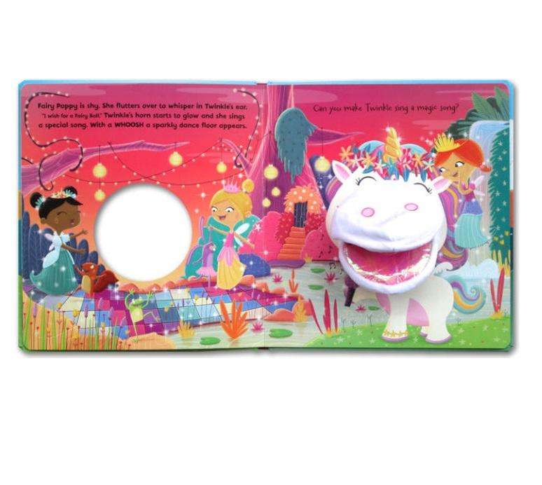 Unicorn - Hand Puppet Book