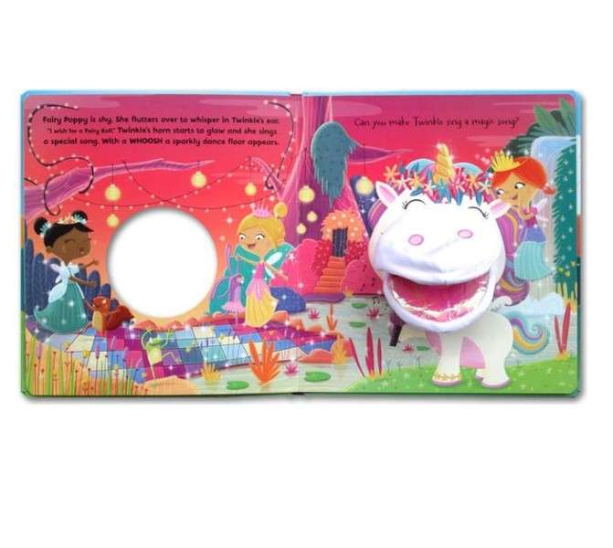 Unicorn - Hand Puppet Book