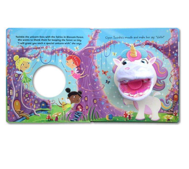 Unicorn - Hand Puppet Book